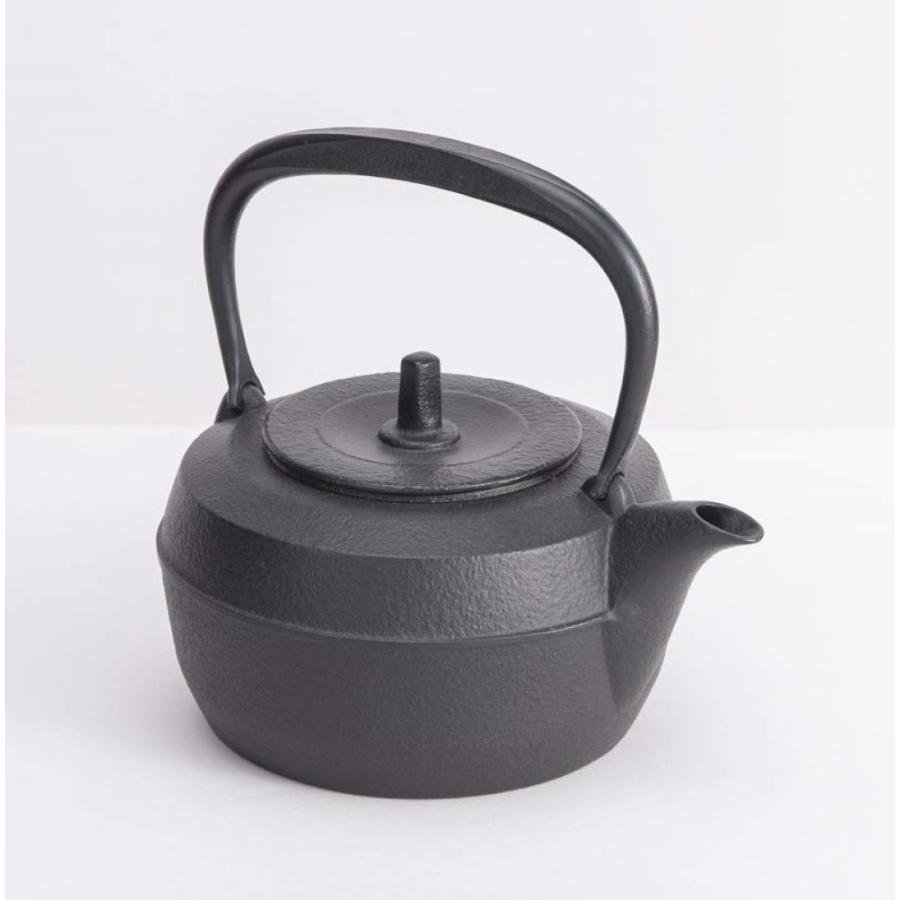 岩鋳 Iwachu 鉄瓶 ケトルバウム IH対応 黒焼付（釜焼） 1.1L 南部鉄器 11722の画像