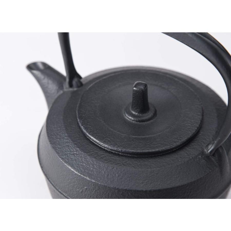 岩鋳 Iwachu 鉄瓶 ケトルバウム IH対応 黒焼付（釜焼） 1.1L 南部鉄器 11722の画像