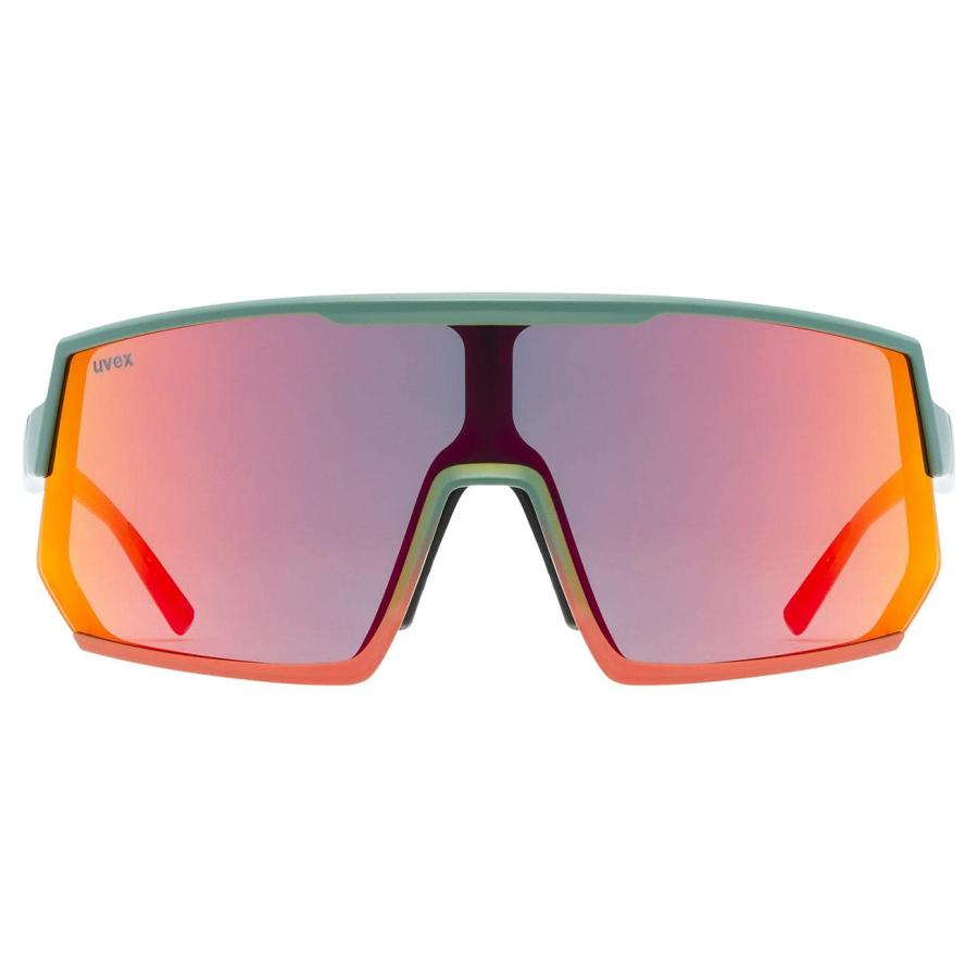 [ウベックス] スポーツサングラス UV400 くもり止め ミラーレンズ 自転車/アウトドア sportstyle 235_1