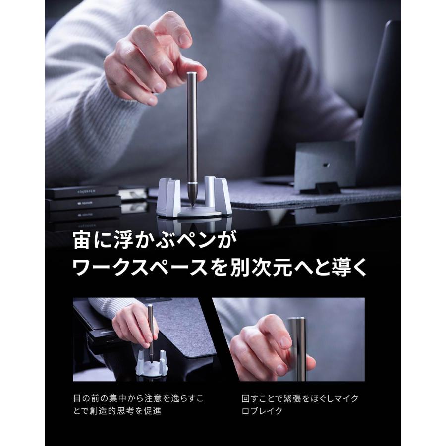 novium Hoverpen Classic ダークグレイ ボールペン ギフトボックス入り