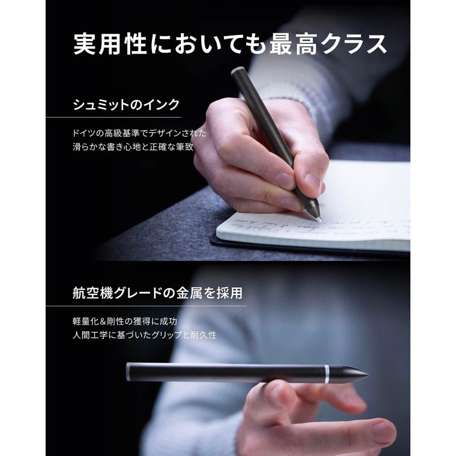 novium Hoverpen Classic ダークグレイ ボールペン ギフトボックス入り