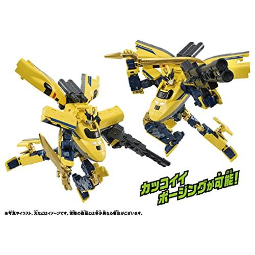 タカラトミー 『 プラレール 新幹線変形ロボ シンカリオンZ シンカリオンZ ドクターイエロー 』 電車 列車 おもちゃ 3歳以上 玩具安全基準合格の画像