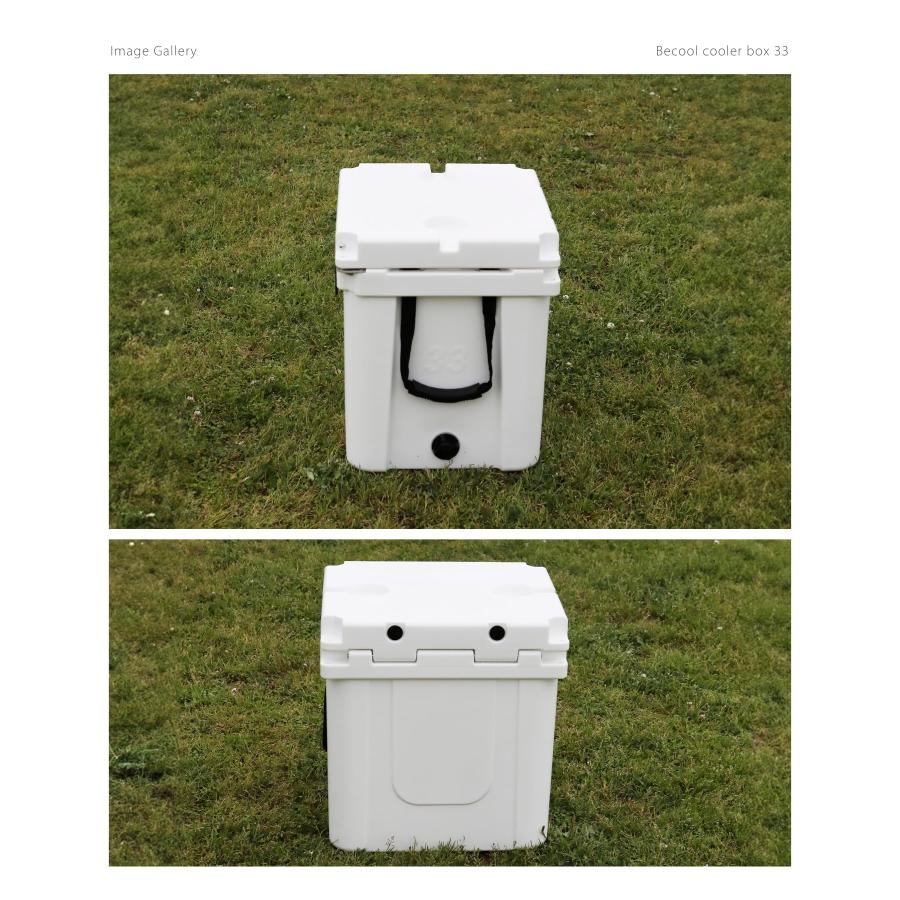 S'more(スモア) Becool cooler box33 クーラーボックス 大型 31L/33QT 31リットル ハード クーラーBOX キャンの画像
