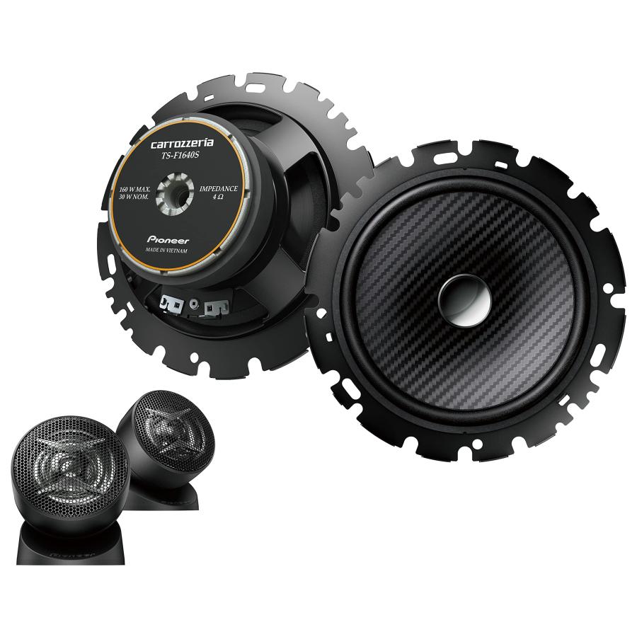 Pioneer スピーカー TS-F1640S-2 16cm カスタムフィット セパレート 2