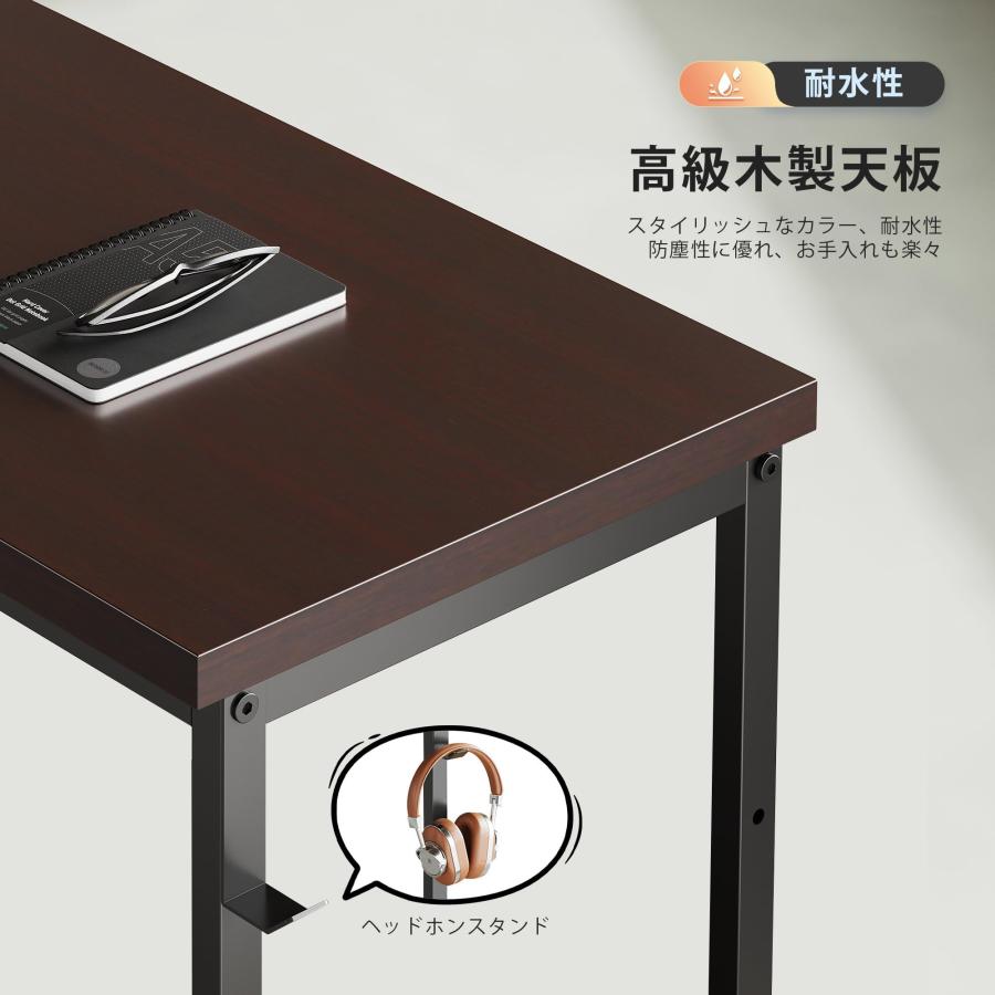 YeTom デスク l字デスク 机 pcデスク右棚左棚 幅107cm 勉強机 ?子 作業