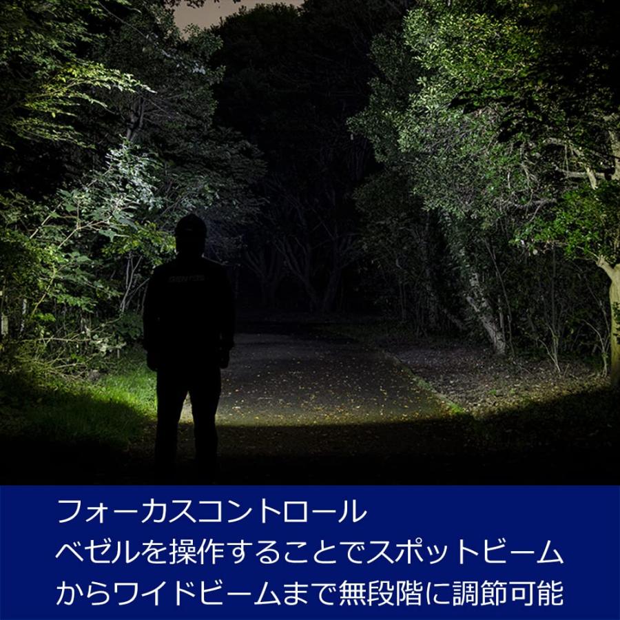 GENTOS(ジェントス) LED ヘッドライト USB充電式(専用充電池/単4電池) 強力 450ルーメン 防水 Gシリーズ GH-109RG 作業_3