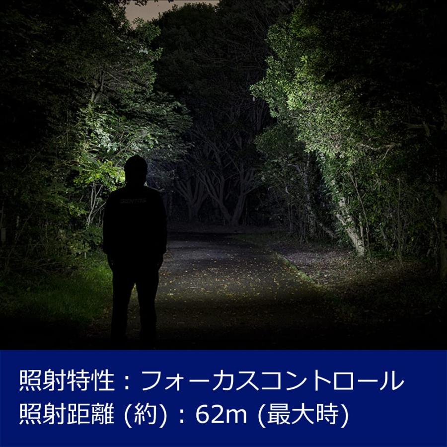 GENTOS(ジェントス) LED ヘッドライト USB充電式(専用充電池/単4電池) 強力 450ルーメン 防水 Gシリーズ GH-109RG 作業_4