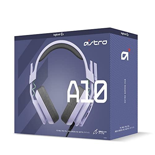 Logicool G ASTRO Gaming A10 Gen 2 ゲーミングヘッドセット PS5 PS4 PC Switch 2 スマホ windoの画像