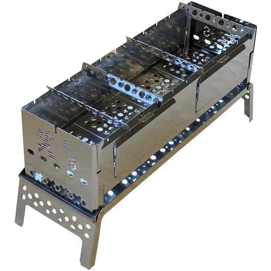 笑's コンパクト焚き火グリル B-VI-DUO 6