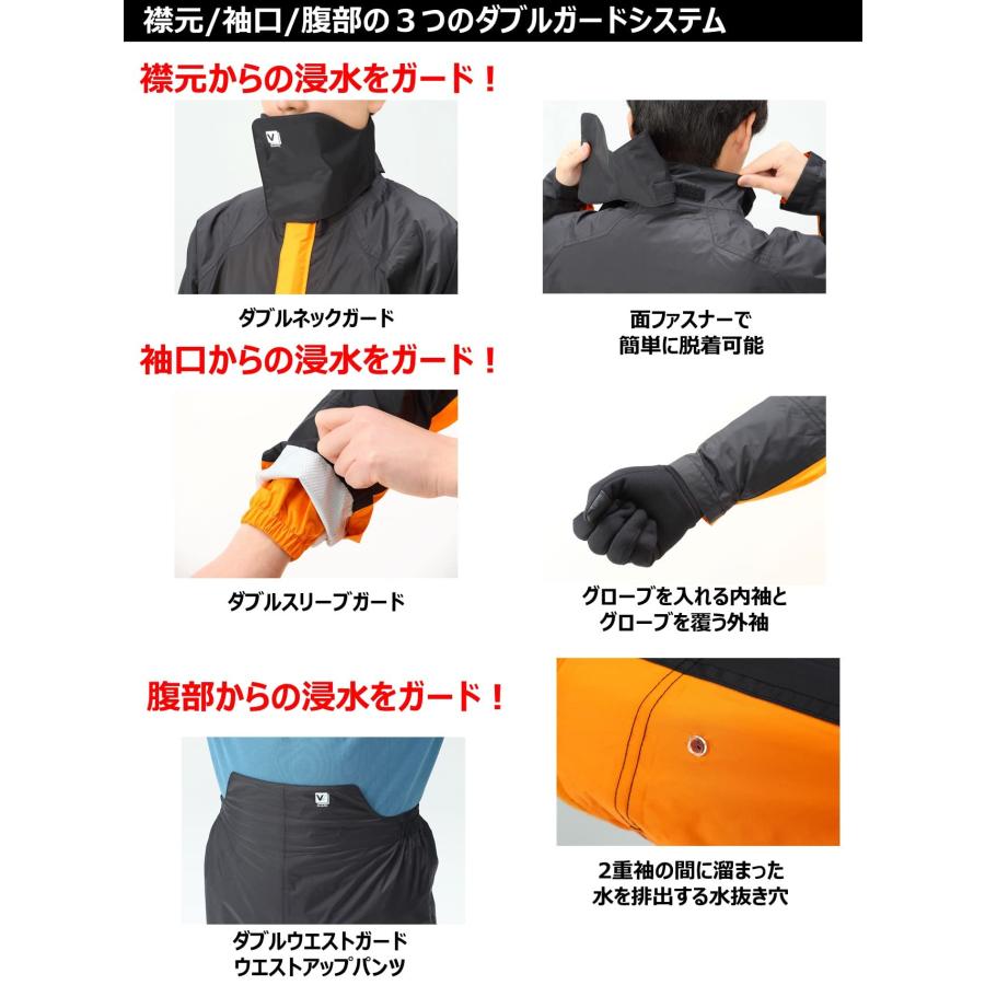 YAMAHA] ヤマハ発動機 バイク用レインスーツ セパレート YAR30