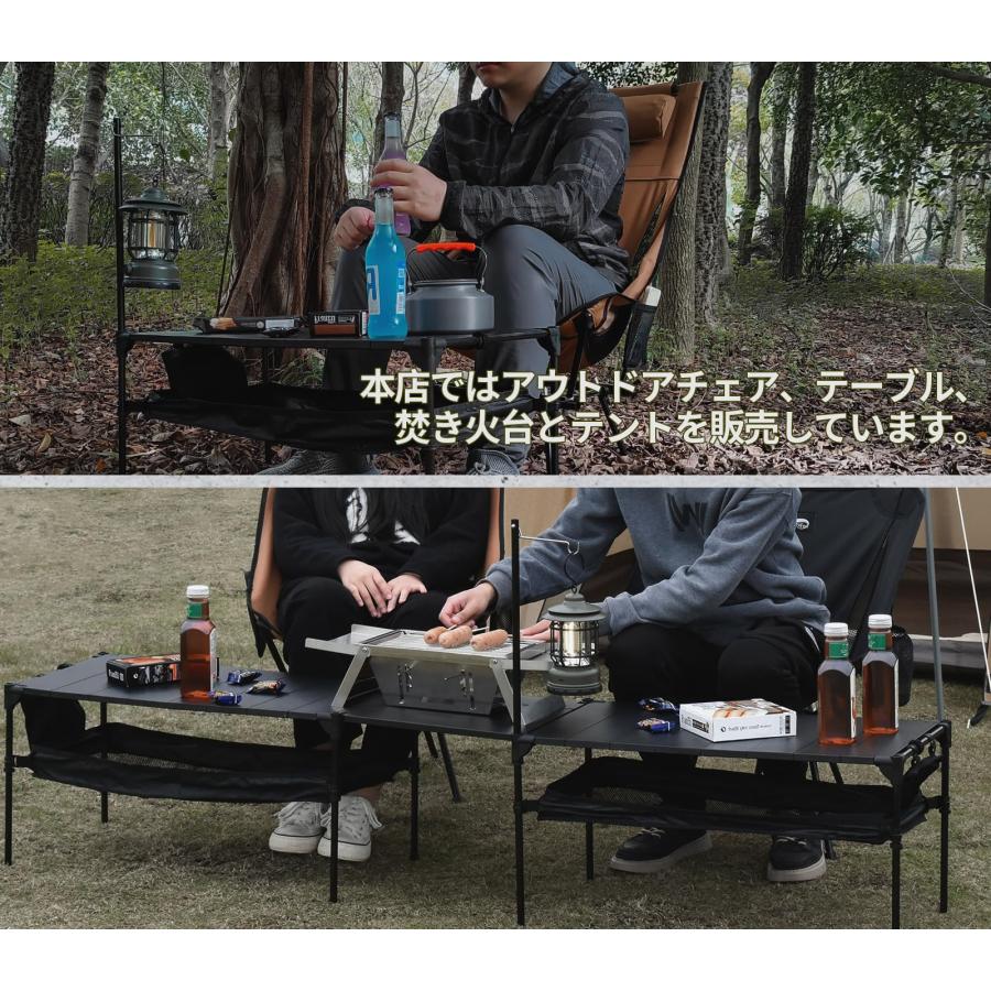 DesertFox アウトドアチェア 折りたたみ 枕付き 超軽量 【2個セット