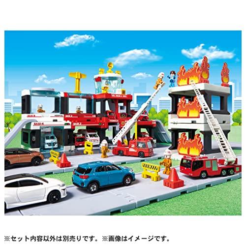 タカラトミー(TAKARA TOMY) 『 トミカ トミカタウン 出動! 消火! レスキューベース 』 ミニカー 車 おもちゃ 3歳以上 玩具安全基準の画像