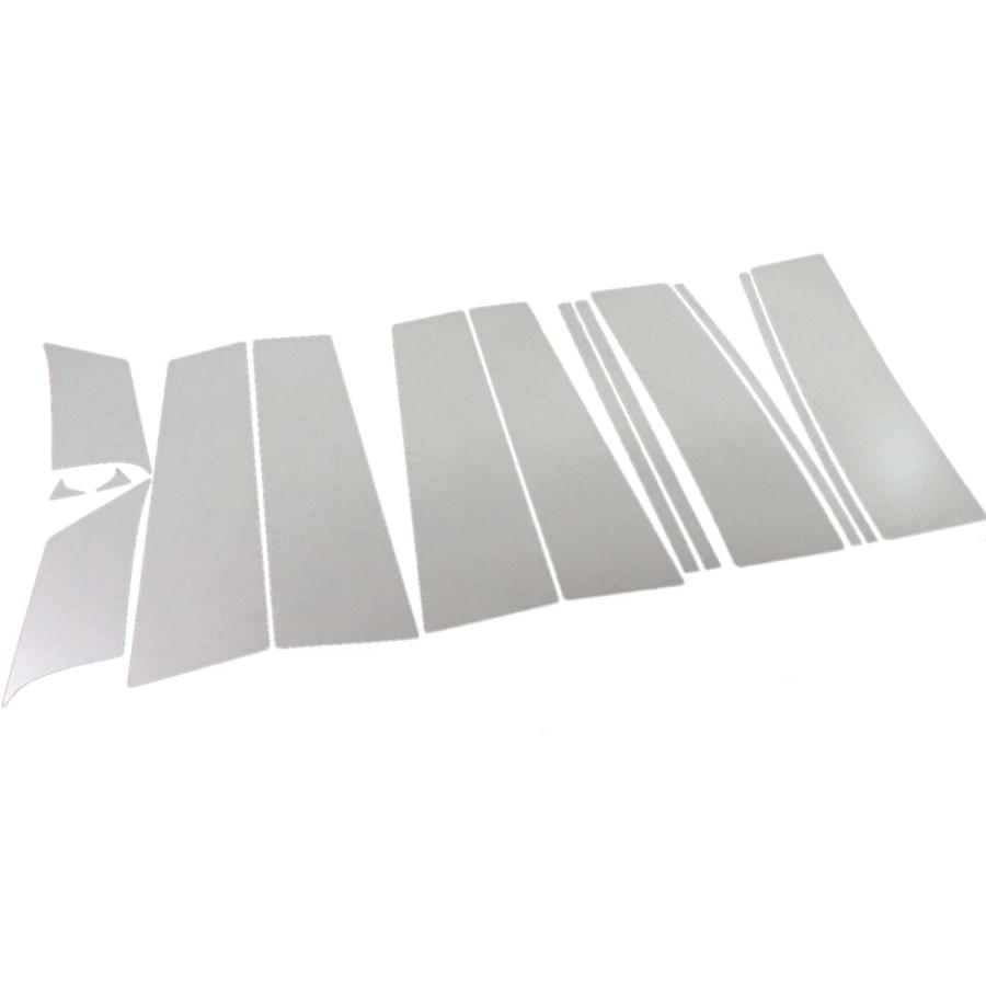 BRIGHTZ アイシス 10 11 15 超鏡面ステンレスメッキピラーパネル バイザー無用 14PC 【 PIL−SIL−059 】 ZGM10Gの画像