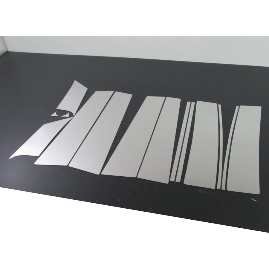 BRIGHTZ アイシス 10 11 15 超鏡面ステンレスメッキピラーパネル バイザー無用 14PC 【 PIL−SIL−059 】 ZGM10Gの画像