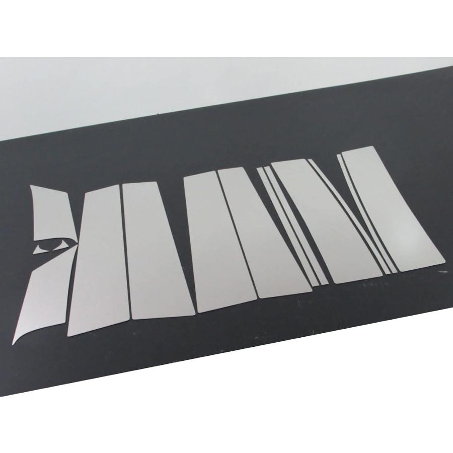 BRIGHTZ アイシス 10 11 15 超鏡面ステンレスメッキピラーパネル バイザー無用 14PC 【 PIL−SIL−059 】 ZGM10Gの画像