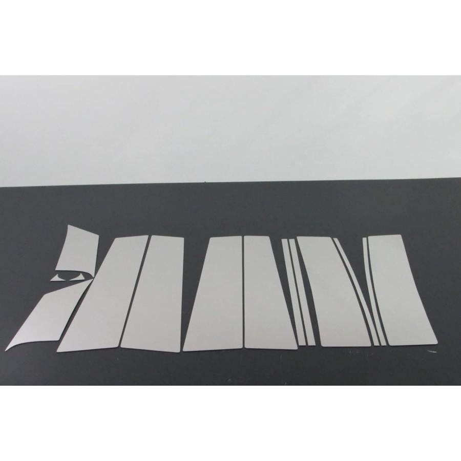 BRIGHTZ アイシス 10 11 15 超鏡面ステンレスメッキピラーパネル バイザー無用 14PC 【 PIL−SIL−059 】 ZGM10Gの画像
