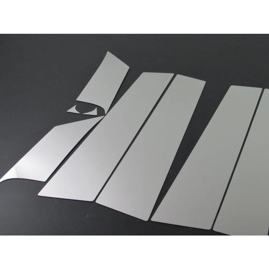 BRIGHTZ アイシス 10 11 15 超鏡面ステンレスメッキピラーパネル バイザー無用 14PC 【 PIL−SIL−059 】 ZGM10Gの画像