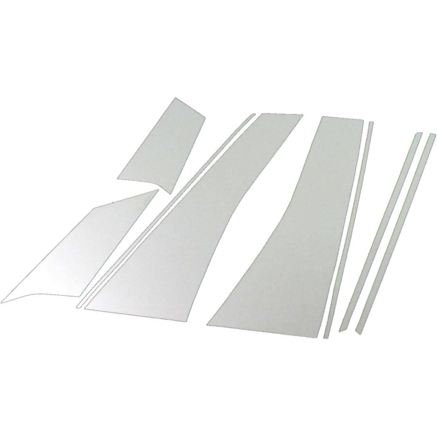 BRIGHTZ ウィッシュ 10 11 14 超鏡面ステンレスメッキピラーパネル バイザー無用 8PC 【 PIL−SIL−111 】 ANE10Gの画像