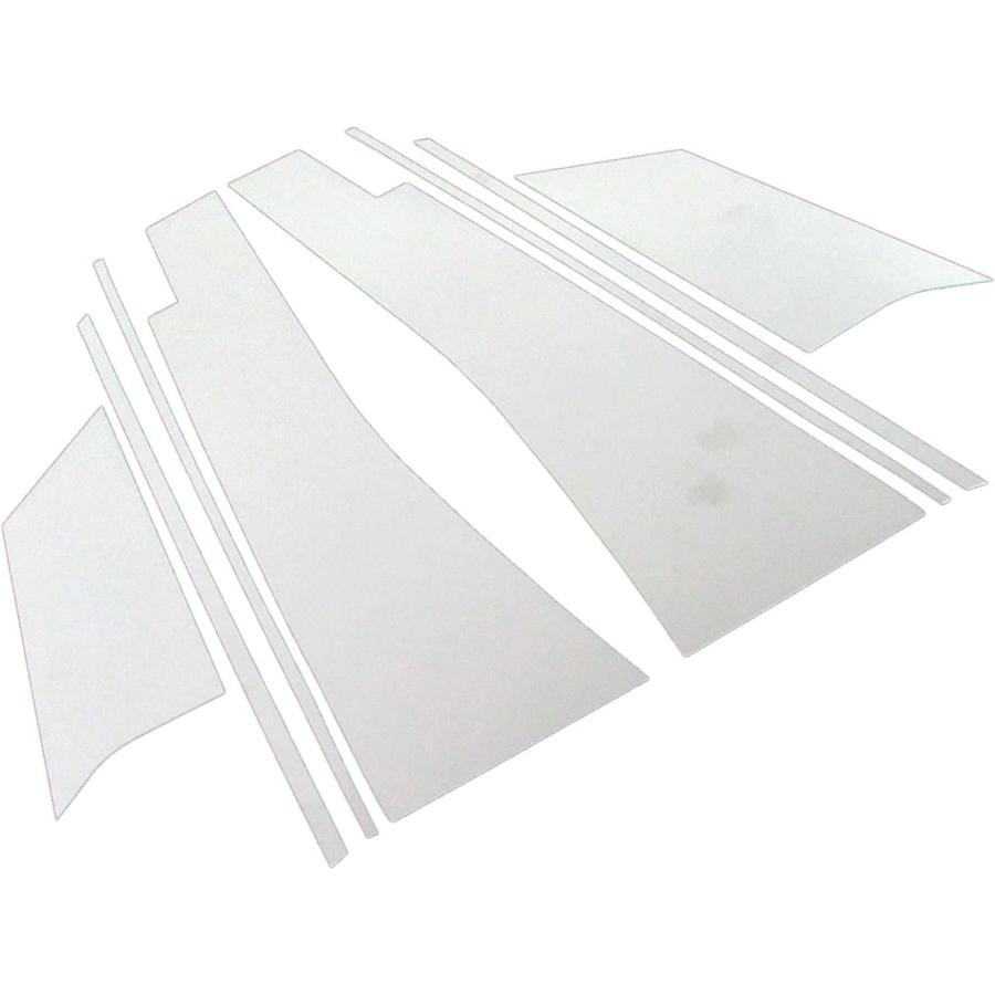 BRIGHTZ ウィッシュ 10 11 14 超鏡面ステンレスメッキピラーパネル バイザー有用 8PC 【 PIL−SIL−112 】 ANE10Gの画像