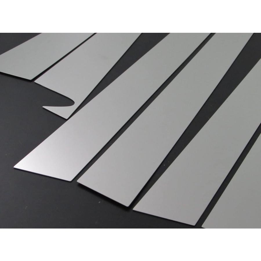 BRIGHTZ エスティマハイブリッド AHR10 超鏡面ステンレスメッキピラーパネル バイザー無用 10PC 【 PIL−SIL−127 】 AHRの画像
