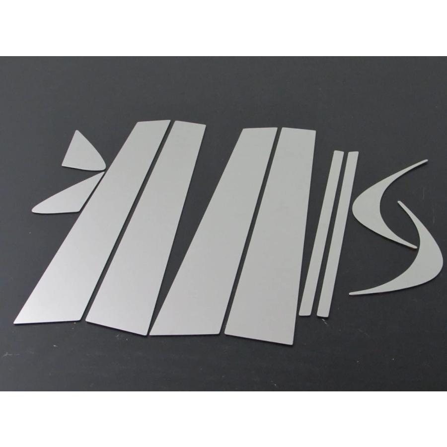BRIGHTZ GS450h GS250 GS350 GRL10 GRL11 GRL15 GWL10 超鏡面ステンレスメッキピラーパネル バイザー無用の画像