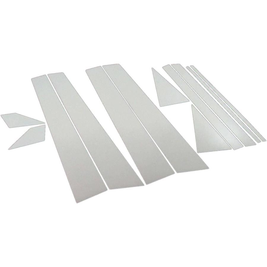 BRIGHTZ オーパ 10 15 超鏡面ステンレスメッキピラーパネル バイザー無用 12PC 【 PIL−SIL−156 】 ZCT10 ZCT15の画像
