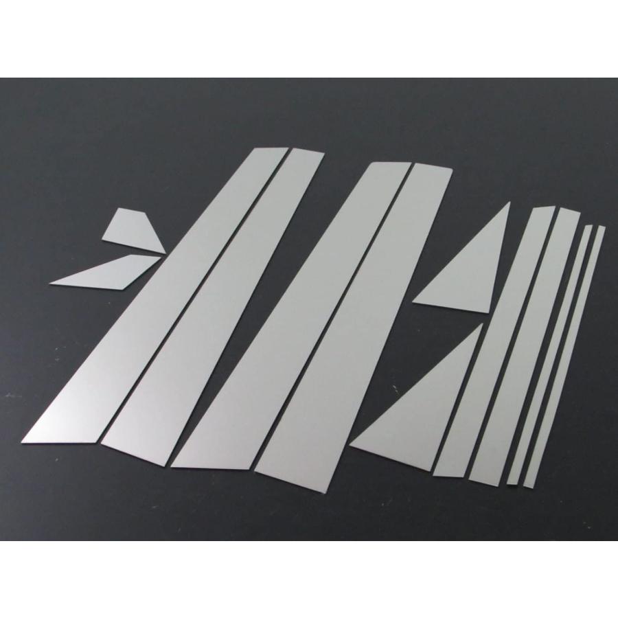 BRIGHTZ オーパ 10 15 超鏡面ステンレスメッキピラーパネル バイザー無用 12PC 【 PIL−SIL−156 】 ZCT10 ZCT15の画像