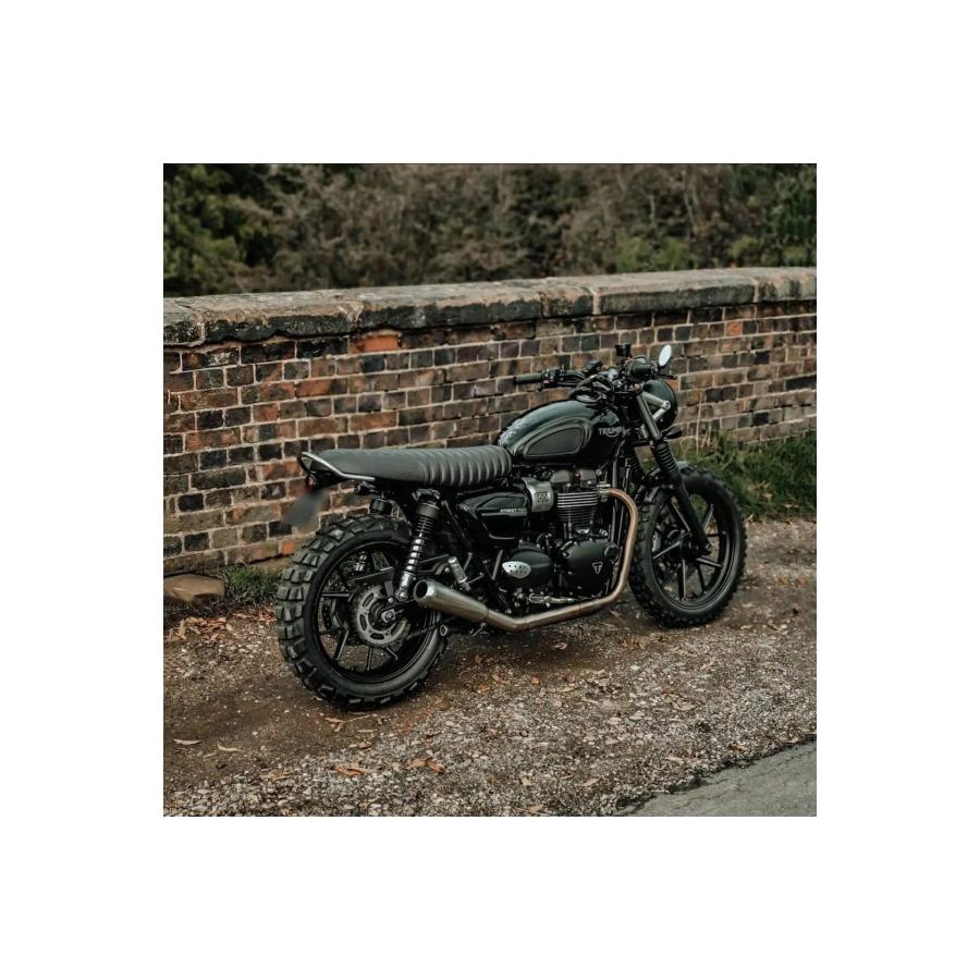 モートーン(Motone) グラブバー LOVE HANDLE ポリッシュ T100/T120 SpeedTwin900 Scrambler900 Mの画像