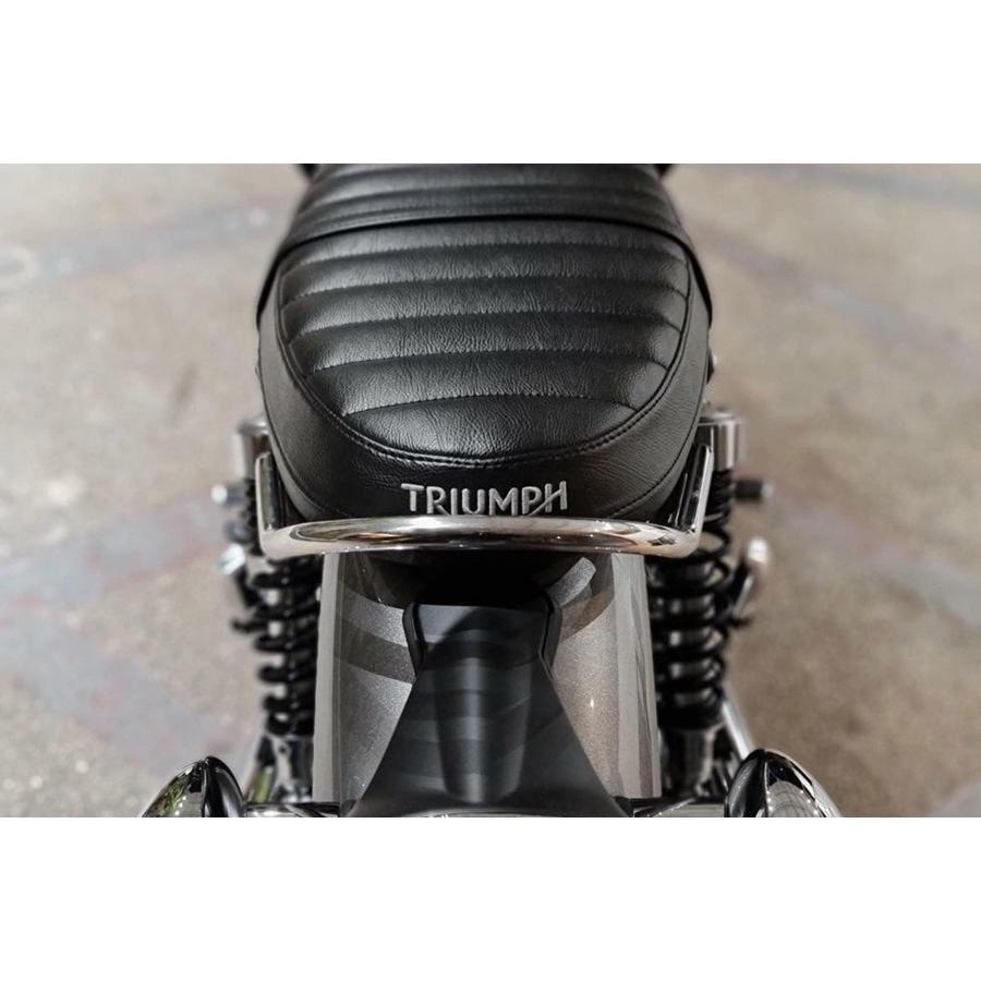 モートーン(Motone) グラブバー LOVE HANDLE ポリッシュ T100/T120 SpeedTwin900 Scrambler900 Mの画像