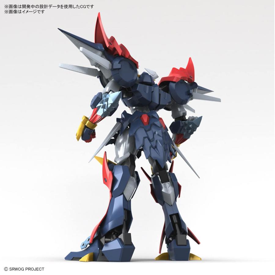 HG 第2次スーパーロボット大戦α ダイゼンガー 色分け済みプラモデル_1