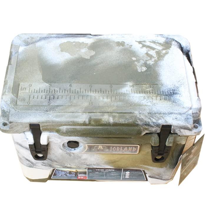 ICELAND COOLERS アイスランドクーラー バイキングシリーズ クーラーボックス 20QT(18.9L) (デザートカモ)の画像
