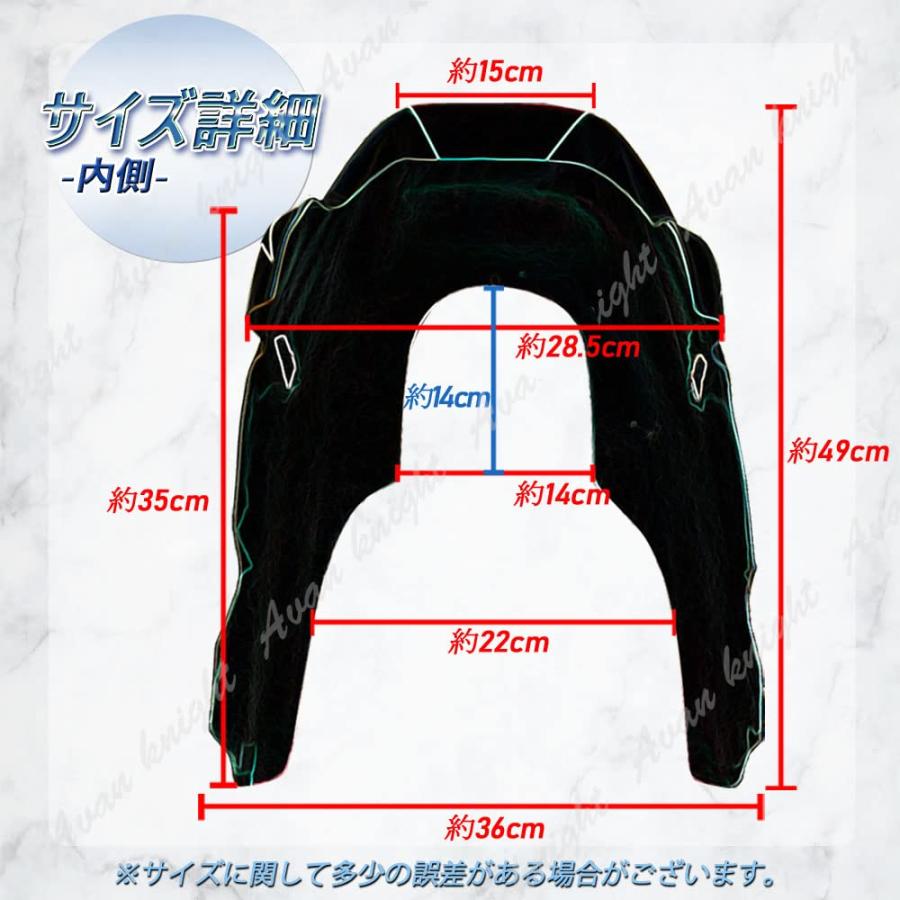 フロント アンダー カウル カバー CB400 CB400SF VTEC XJR400 CB190 等 Avan Knight KRB120 (レッド_5