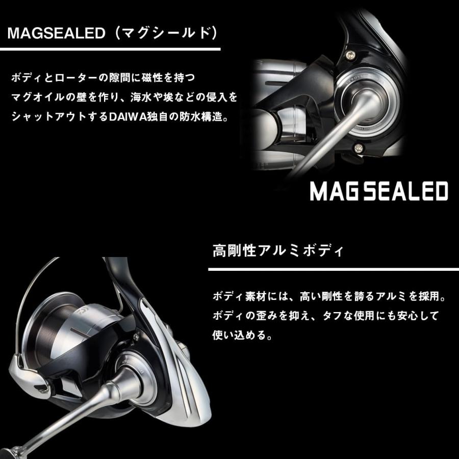 ダイワ(DAIWA) スピニングリール 23レグザ(LEXA) LT6000D-H : NIRVANA