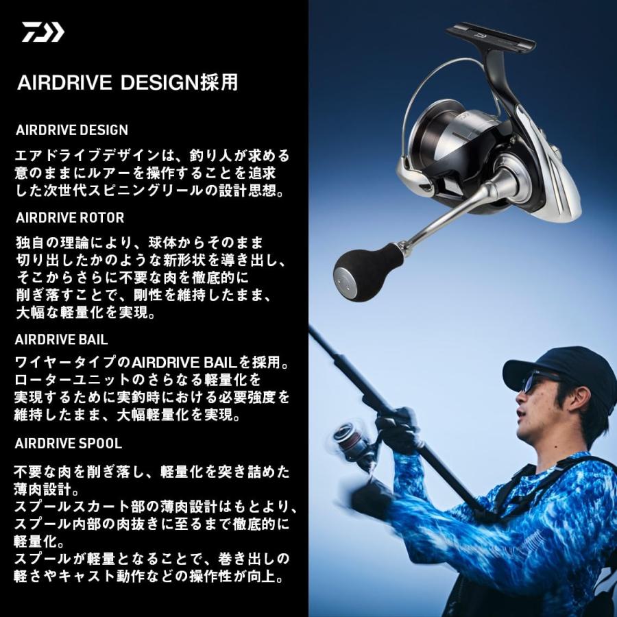 ダイワ(DAIWA) スピニングリール 23レグザ(LEXA) LT4000-C : NIRVANA