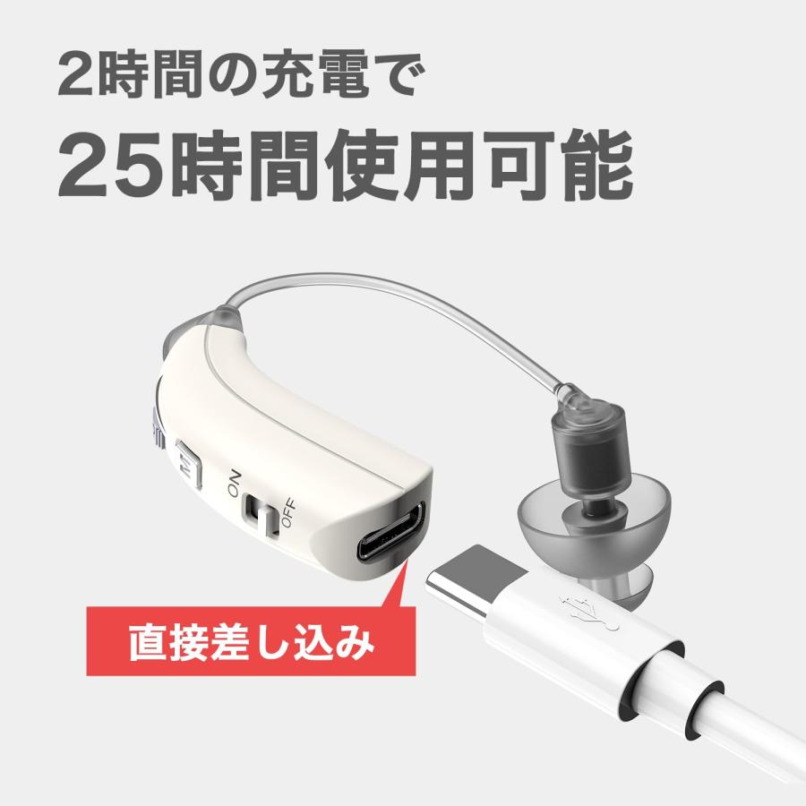 耳かけ式集音器】NKー02青 敬老の日 プレゼント ラジオ体操 集音器