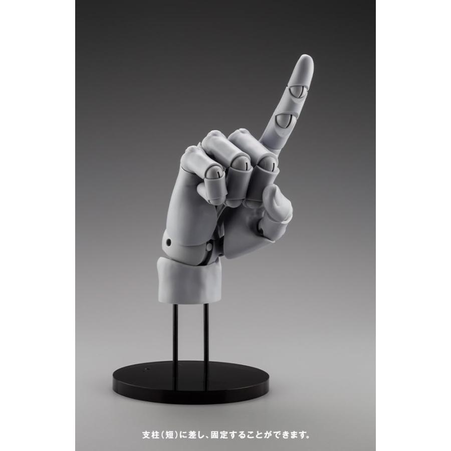 壽屋(KOTOBUKIYA) ARTIST SUPPORT ITEM 1/1スケール ハンドモデル/R -GRAY-の画像