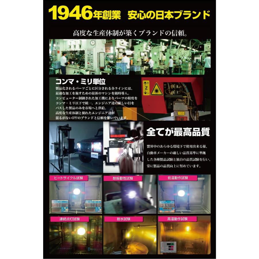 IPF フォグランプ LED 車用 L1B 3000lm 2色切替 2600K?6500K イエロー?ホワイト 12V用 2本入 車検対応 ドライバー_6
