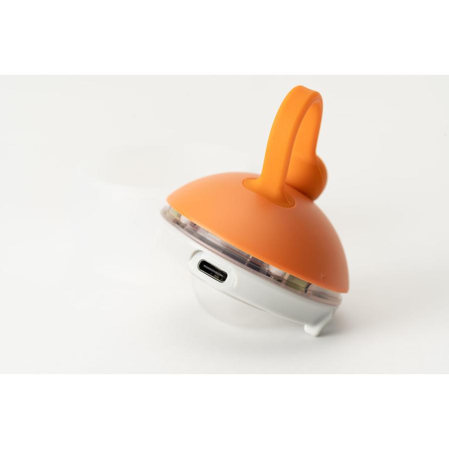 スノーピーク(snow peak)LEDランタン RBたねほおずき USB-C 充電式 ひぐれ ES-141-OR オレンジ キャンプ アウトドア 防_1