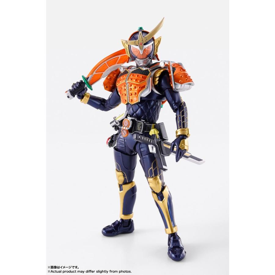 TAMASHII NATIONS S.H.フィギュアーツ (真骨彫製法) 仮面ライダー鎧武 オレンジアームズ 約145mm PVC\u0026ABS製 塗装済みの画像