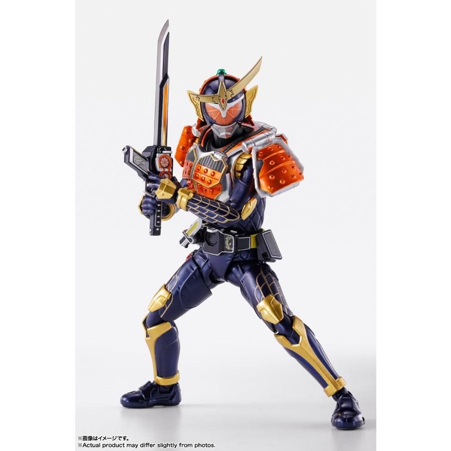 TAMASHII NATIONS S.H.フィギュアーツ (真骨彫製法) 仮面ライダー鎧武 オレンジアームズ 約145mm PVC\u0026ABS製 塗装済みの画像