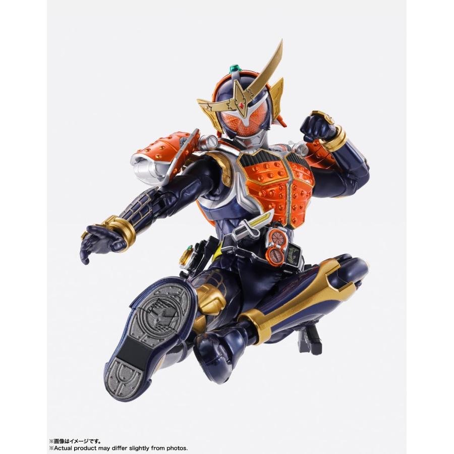 TAMASHII NATIONS S.H.フィギュアーツ (真骨彫製法) 仮面ライダー鎧武 オレンジアームズ 約145mm PVC\u0026ABS製 塗装済みの画像
