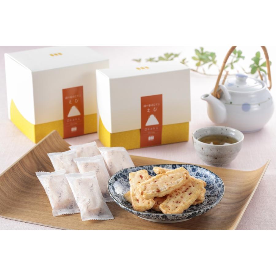 おかき出品 海老おかき】Cute box（30枚入り） : 西田製菓 - 通販 - Yahoo