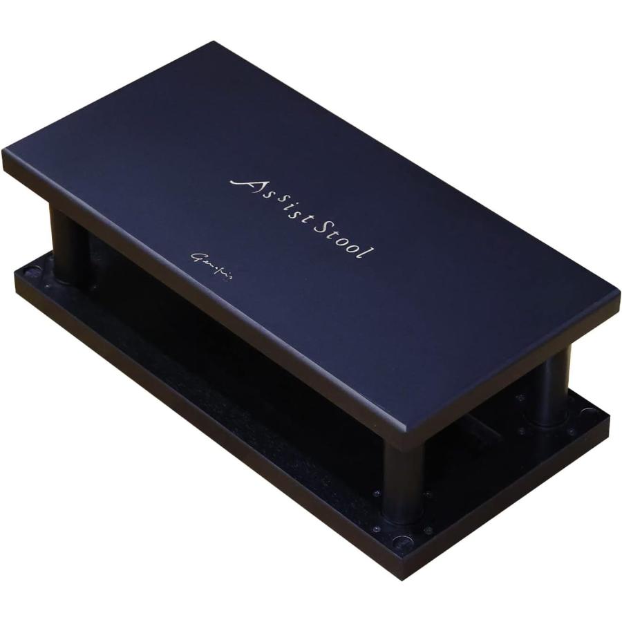 【専用】ジェネピス アシストスツール ピアノ足台　ピアノ補助 (ブラック) ジェネピス アシストスツール 標準品 総合ピアノサービス ピアノ補助
