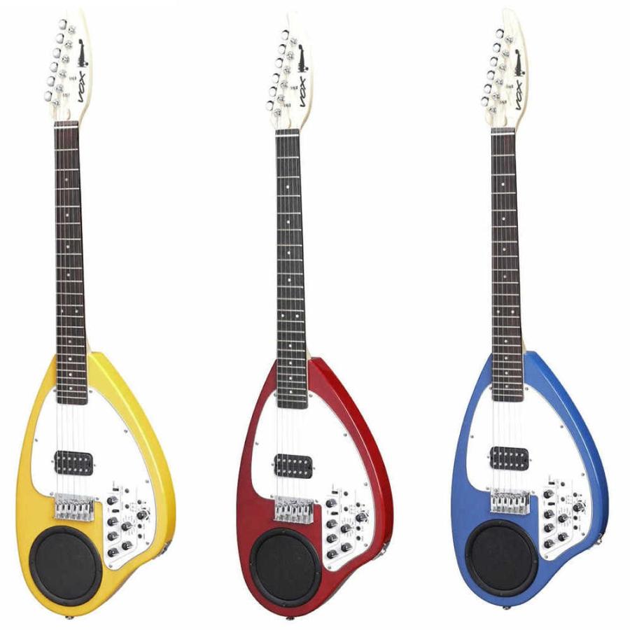 スピーカー内蔵 トラベル ミニ エレキギター スピーカー内蔵ミニギター 