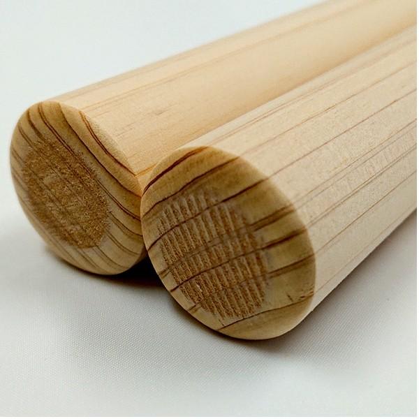 みかん　ひのきバチ 楽天市場】和太鼓バチ 長胴太鼓など 材質：ヒノキ 太さ26mm X