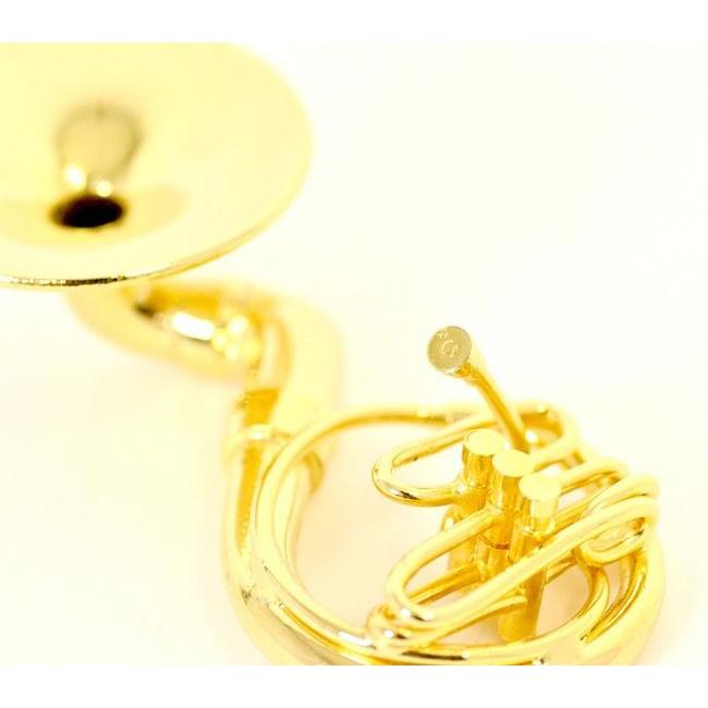 ミニチュア楽器（フィギュア）スーザフォン カラーゴールド 金属製 1