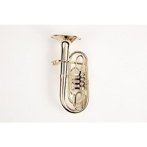 ミニチュア楽器（フィギュア）チューバ カラーゴールド 金属製 1/12