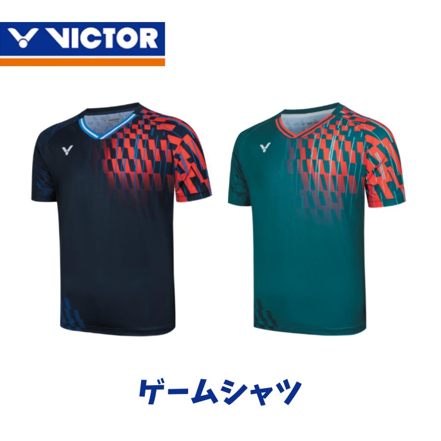 ビクター VICTOR 廃盤ウェア ゲームシャツ T-50001 バドミントン VICTOR 【メール便発送】ビクター ゲームシャツ バドミントン ユニ