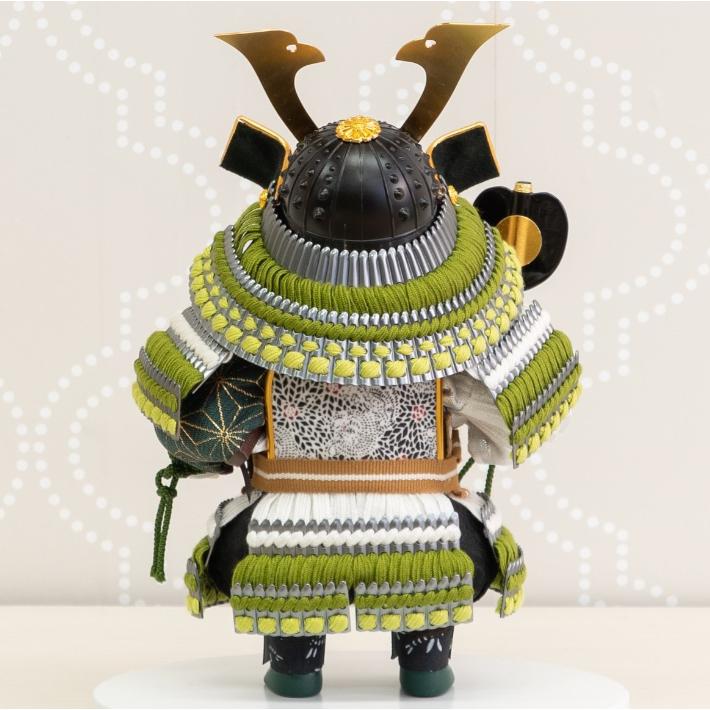 完動品 子供大将 五月人形 コンパクト おしゃれ かわいい かっこいい まろまろ みどり 横幅25cm 5月人形 鎧 鎧兜 こども大将 武者人形 大将飾り 端午の節句 【OC1287573818】(46200円)