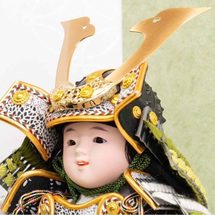 完動品 子供大将 五月人形 コンパクト おしゃれ かわいい かっこいい まろまろ みどり 横幅25cm 5月人形 鎧 鎧兜 こども大将 武者人形 大将飾り 端午の節句 【OC1287573818】(46200円)